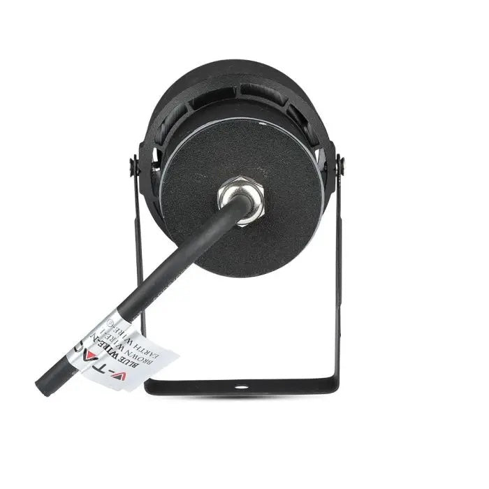 12W(880Lm) V-TAC LED COB zemē montējams dārza gaismeklis, IP65, melns, silti balta gaisma 3000K