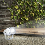 12W (920Lm) V-TAC LED COB põrandaalune aiavalgusti, IP65, valge, neutraalne valge valgus 4000K