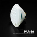12W(1260Lm) LED baseina gaismeklis, V-TAC VT-1262, PAR56, SMD, IP68, balts, Ø178x110mm, 12V AC/DC, 120°, 2 gadu garantija, auksti balta gaisma 6500K