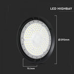 150W(20250Lm) LED High Bay gaismeklis, V-TAC VT-92151, SMD, IP65, IK08, 90°, 5 gadu garantija, auksti balta gaisma 6500K