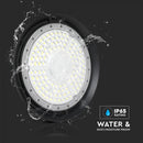 200W(27000Lm) LED industriālā noliktavas laterna, IP65, IK08, V-TAC, neitrāli balta gaisma 4000K