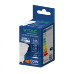 GU10 4.5W(345Lm) LED Spuldze, V-TAC, IP20, neitrāli balta gaisma 4000K