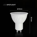GU10 4.5W(345Lm) LED Spuldze, V-TAC, IP20, neitrāli balta gaisma 4000K
