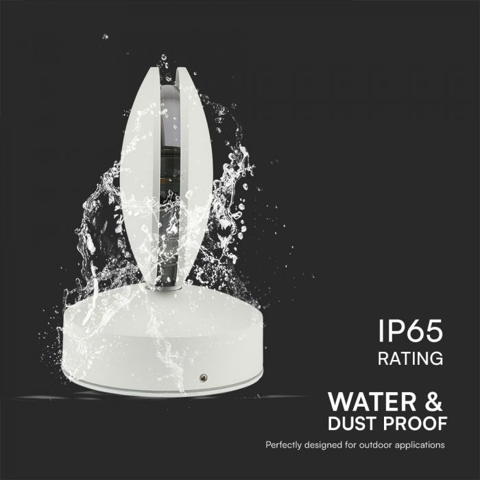 6W(645Lm) LED Facade Luminaire, V-TAC, IP65, white, warm white light 3000K