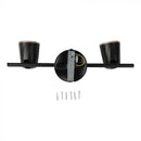 12W(1080Lm) LED wall light, V-TAC, IP20, black, neutral white light 4000K