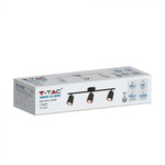18W(1620Lm) LED wall lamp, V-TAC, IP20, black, warm white light 3000K