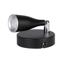 Настенный светодиодный светильник 4,5Вт(420Лм), V-TAC, IP20, черный, нейтральный белый 4000К