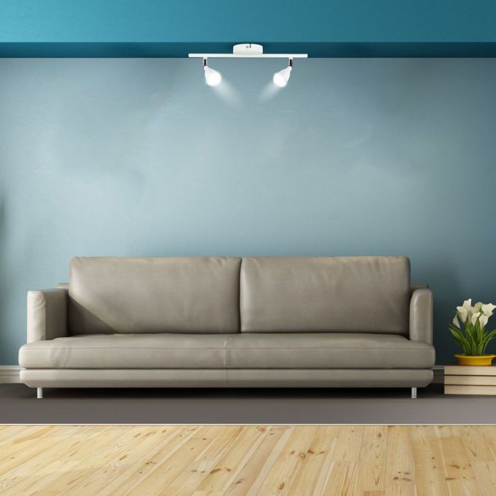 9W(840Lm) LED seinavalgusti, V-TAC, IP20, valge, soe valge valgus 3000K