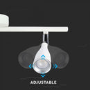 9W(840Lm) LED wall light, V-TAC, IP20, white, warm white light 3000K