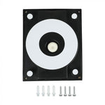 12W(1350Lm) LED sienas gaismeklis, V-TAC, IP65, melns, silti balta gaisma 3000K