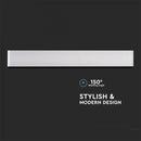 17W(2300Lm) LED Sienas gaismeklis, V-TAC, IP44, balts, silti balta gaisma 3000K