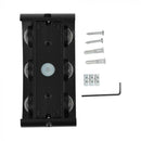 6W(630Lm) LED-fasadarmatur, V-TAC, IP65, svart, neutralvit 4000K