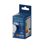 E14 6.5W (600 lm) LED Bulb, P45, V-TAC, Cool White 6500K
