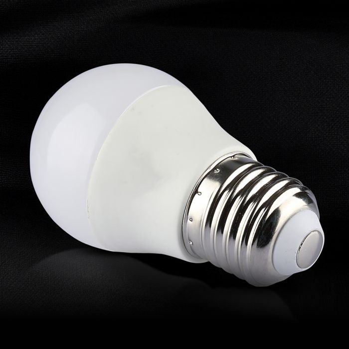 E27 6.5W(600Lm) LED Spuldze, V-TAC, IP20, silti balta gaisma 3000K