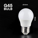 E27 6.5W(600Lm) LED Spuldze, V-TAC, IP20, G45, neitrāli balta gaisma 4000K