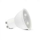 GU10 7.5W(610Lm) LED-lambi, V-TAC, IP20, jaheda valge 6500K