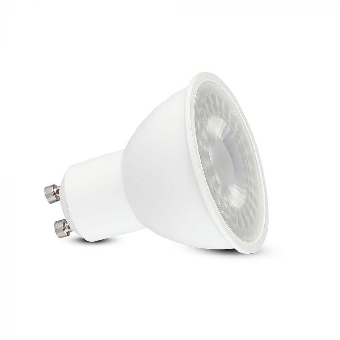 GU10 7.5W(610Lm) LED Spuldze, V-TAC, IP20, auksti balta gaisma 6500K