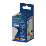 GU10 10W(1000Lm) LED spuldze, 100°, V-TAC, CREE LED, IP20, silti balta gaisma 3000K