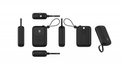 Swissten Power Bank Ārējas uzlādes baterija ar USB-C un Lightning Kabeli 10 000 mAh 22.5W
