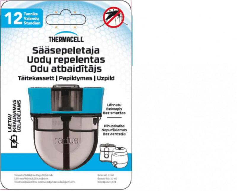 Uzpildes kārtridžs pretodu līdzeklim 40h, Thermacell