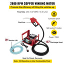 VEVOR dīzeļdegvielas pārsūknēšanas sūknis, 220 V, 40 l/min, pašiesūcošs elektriskais sūknis eļļai un dīzeļdegvielai