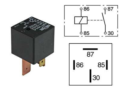 Circuit breaker relay Power model