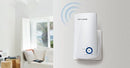 Wifi signal booster. WRL RANGE EXTENDER 300MBPS/TL-850RE TP-LINK