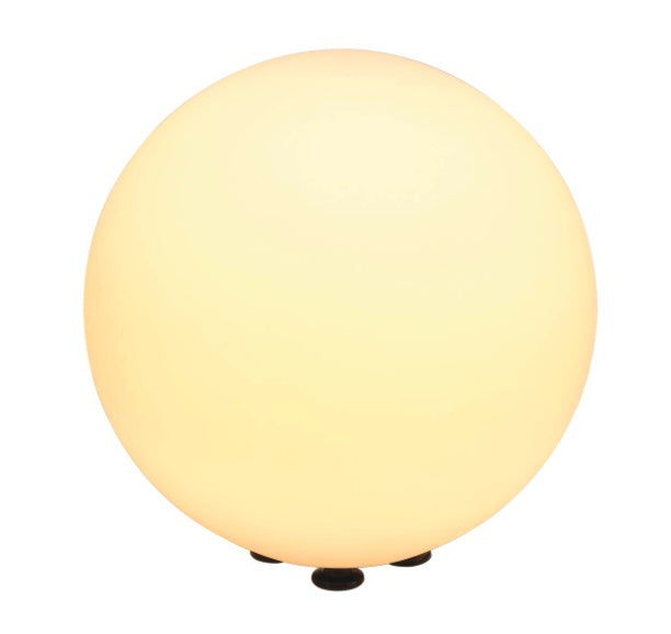 MAX 24W E27 ROTOBALL FLOOR 40 pinnapealne LED-valgusti, valge, IK04, IP44