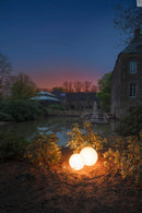 MAX 24W E27 ROTOBALL FLOOR 40 pinnapealne LED-valgusti, valge, IK04, IP44