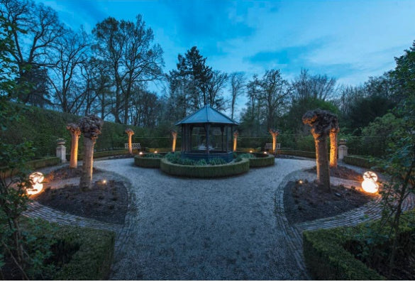 MAX 24W E27 ROTOBALL FLOOR 40 pinnapealne LED-valgusti, valge, IK04, IP44