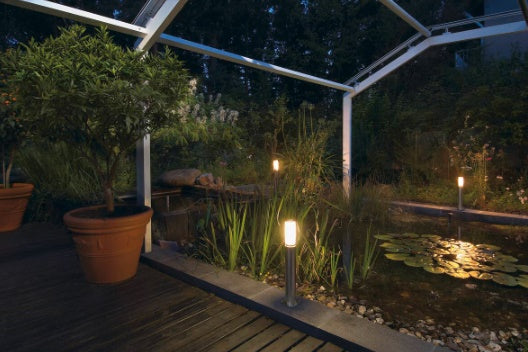 Накладной светодиодный светильник MAX 15W E27 BIG NAILS 80, нержавеющая сталь, IP44