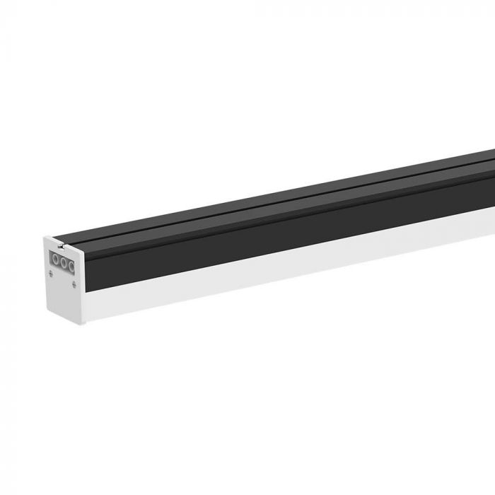 40W(4300Lm) 120 cm LED-linjär armatur, V-TAC, IP20, svart, neutralvit 4000K