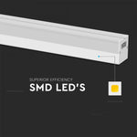 120 cm_40 W (4,300 lm) LED Linear Pendant Light, V-TAC, IP20, Cool White Light 6,500 K
