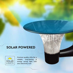 15W(1900Lm) 84 LED solārais gaismeklis, V-TAC, IP65,  3.2V LifePO4 6000mAh Battery, melns, 6000K+4000K