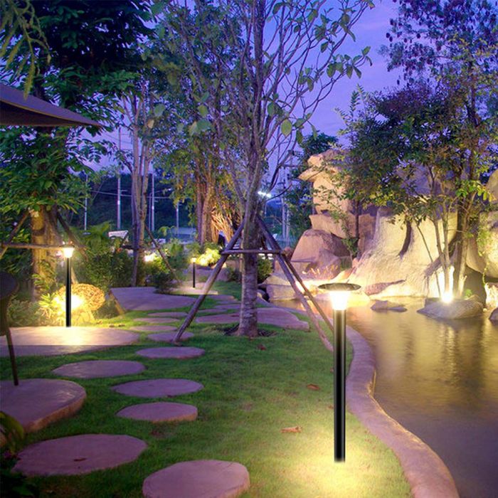 15W(2200Lm) 84 LED uz virsmas montējams saules gaismeklis, V-TAC, IP65,  3.2V LifePO4 6000mAh Battery, 6000K+4000K