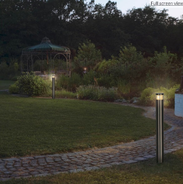 MAX 20W E27 VAP SLIM 90 pinnapealne LED-valgusti, teras, IP44