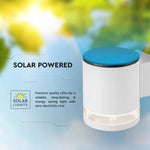 0.55W(70Lm) LED solārais fasādes gaismeklis, IP54, V-TAC, balts, 121x90x112.5mm, silti balta gaisma 3000K