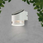0.55W(70Lm) LED solārais fasādes gaismeklis ar mikroviļņu sensoru, IP44, V-TAC, balts,  121x90x112.5mm, silti balta gaisma 3000K