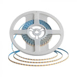 Pris för 1m_8W 800Lm/m 24V 120 LED SMD band, 3mm, V-TAC, IP20 vattentät, varmvitt ljus 3000K