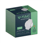 2W(200Lm) COB LED Fasādes gaismeklis, V-TAC, IP54, balts, silti balta gaisma 3000K
