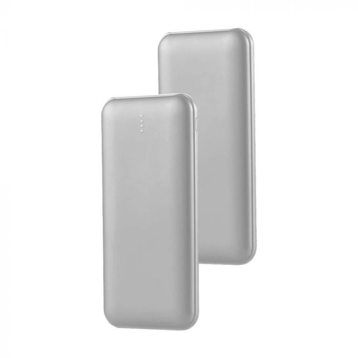 10 Вт 5 В, Li-Pol, 10000 мАч Power Bank, кабель USB Type-C, серый