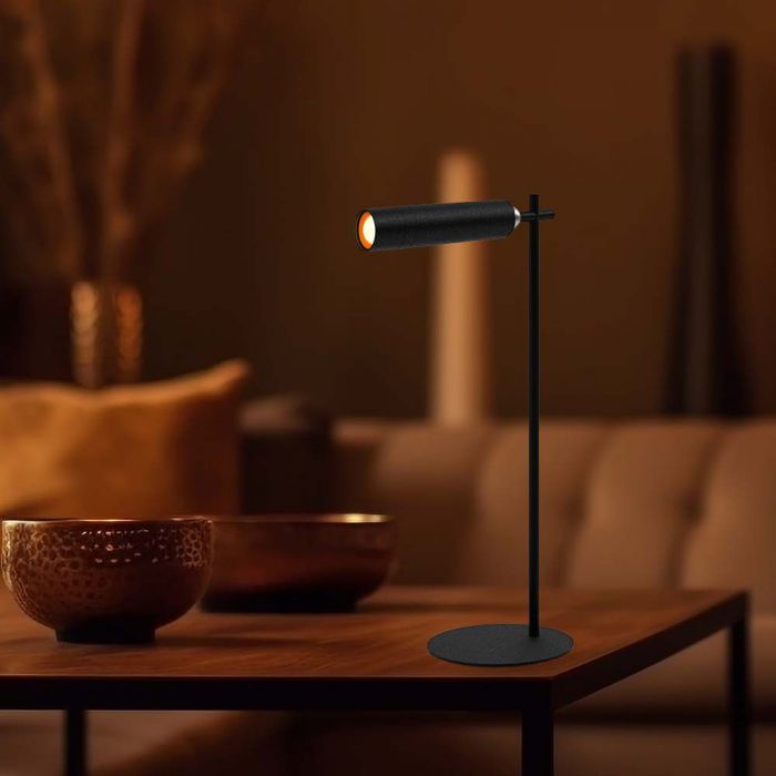 3W(300Lm) LED table/wall magnetic lamp, V-TAC, IP20, black, neutral white light 4000K