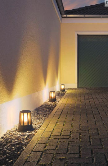 MAX 100W E27 CONE surface-mounted LED luminaire, anthracite, IP54, IK05