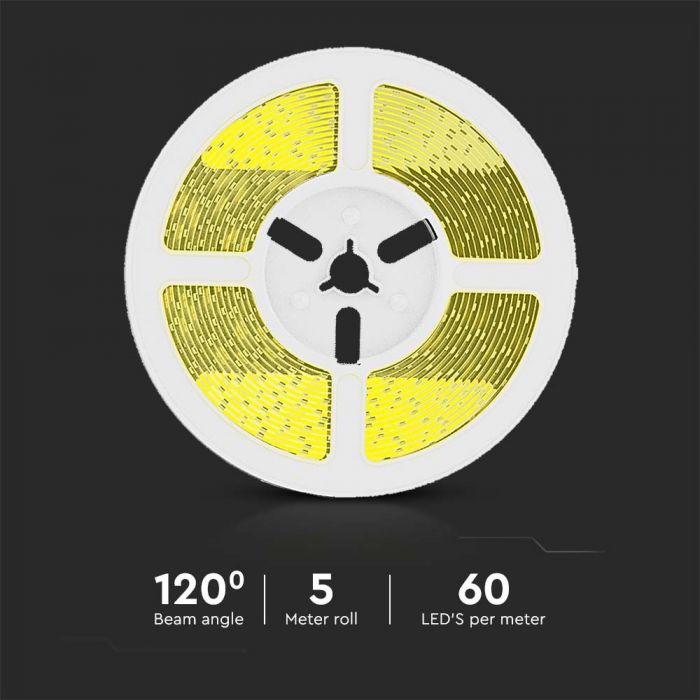 1.2W 120Lm/m 60 LED lentu komplekts ar saules paneli,  3.7V, 1500mAh Li-ion Baterija, IP67,  120°, silti balta gaisma 3000K