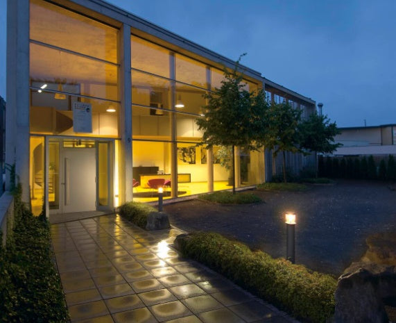 MAX 15W E27 OTOS GLAS pinnapealne LED-valgusti, antratsiit, IK04, IP43