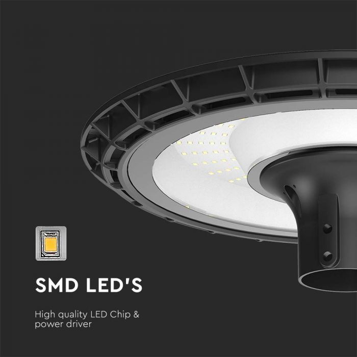 120W(9800Lm) LED dārza gaismeklis, V-TAC, IP65, neitrāli balta gaisma 4000K