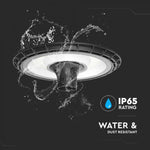 120W(9800Lm) LED dārza gaismeklis, V-TAC, IP65, neitrāli balta gaisma 4000K