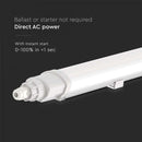 18W(1900Lm) 60cm LED linear luminaire, V-TAC, IP65, neutral white 4000K