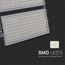500W(67500Lm) LED Prožektors, V-TAC, IP65, melns balts, neitrāli balta gaisma 4000K