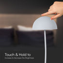 3W(100Lm) LED table lamp, V-TAC, IP20, white, dimmable, 5V 1A, 120x360mm, warm white light 3000K